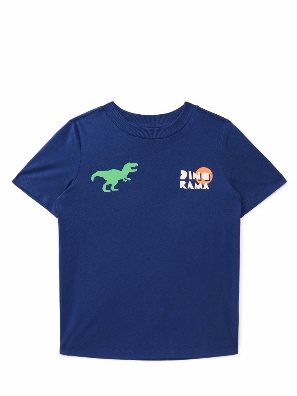 Kids Dino Graphic T‑Shirt in Navy